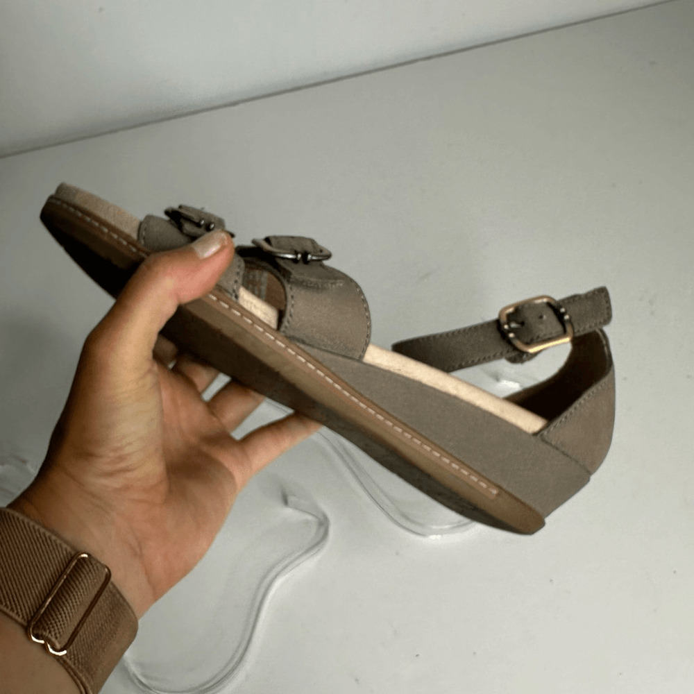 Dansko Astrid Texture Nubuck Sandals Stone comfort Women’s EU 40 US 9.5 10 - Picture 5 of 6